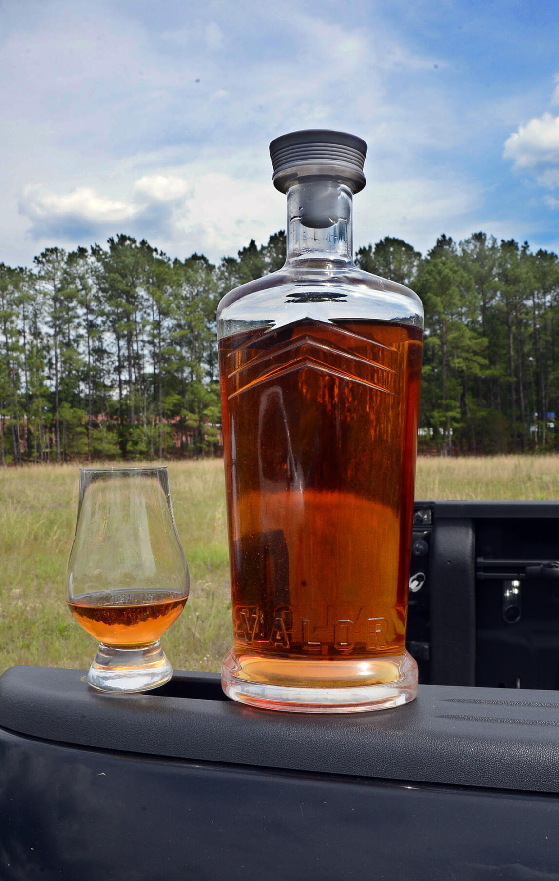 BHAWK prototype bottle